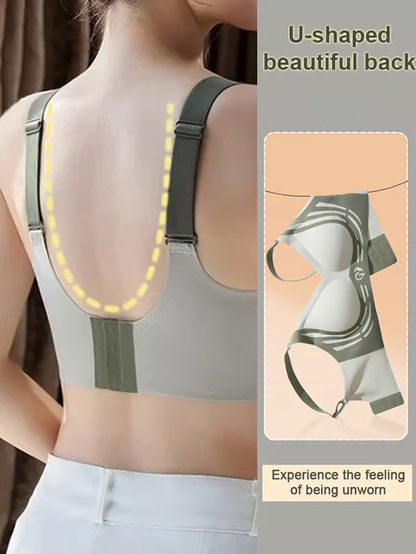 Super Gather Bra ~ Wire-free lift and shaping for all-day comfort.