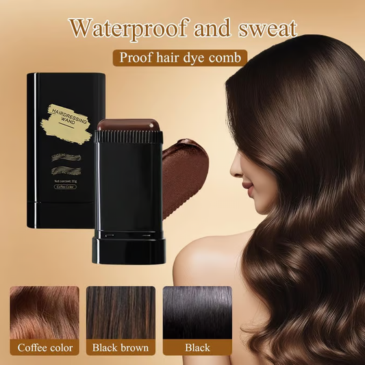 Portable Hair Dye Comb ~ Emergency Gray Hair Fix
