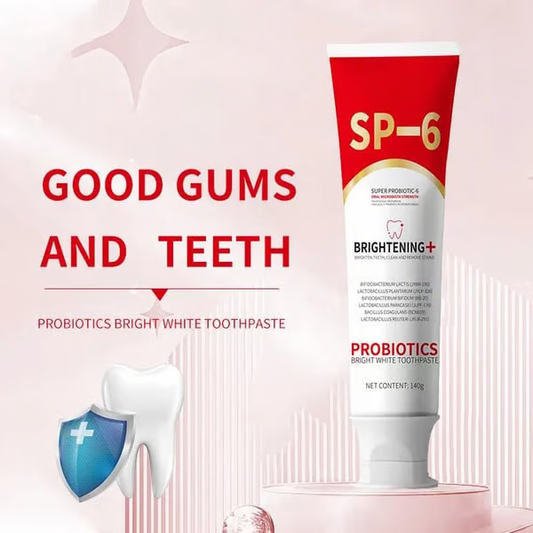 Super Probiotic-6 Toothpaste ~ Fight tartar, stains, and bad breath naturally.