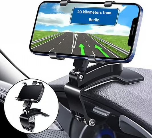 Multifunctional Car Dashboard Phone Holder ~ The Last Phone Mount You’ll Ever Need