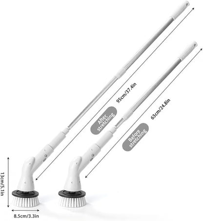 Electric Spin Scrubber ~ Deep-clean every corner with zero effort.