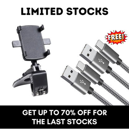 Multifunctional Car Dashboard Phone Holder ~ The Last Phone Mount You’ll Ever Need