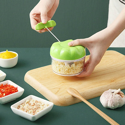 Manual Food Processor ~ Quick, Mess-Free Chopping Anytime, Anywhere