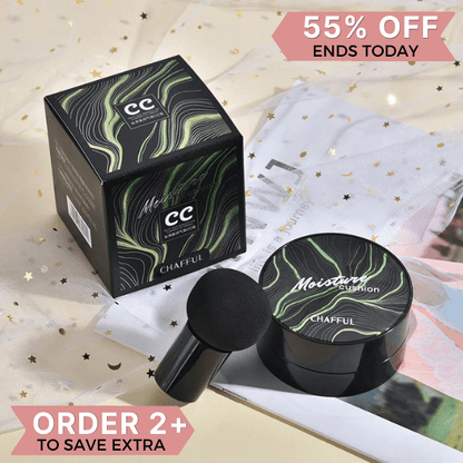 Air Cushion CC Cream ▶︎ Photo-ready foundation look in seconds